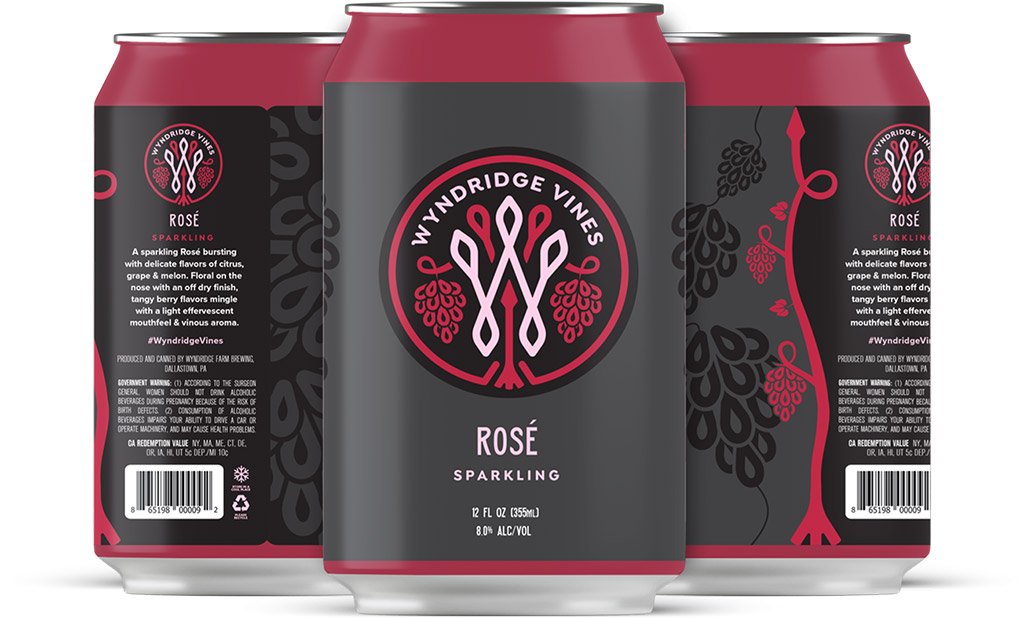 Wyndridge Vines Rosé Cans
